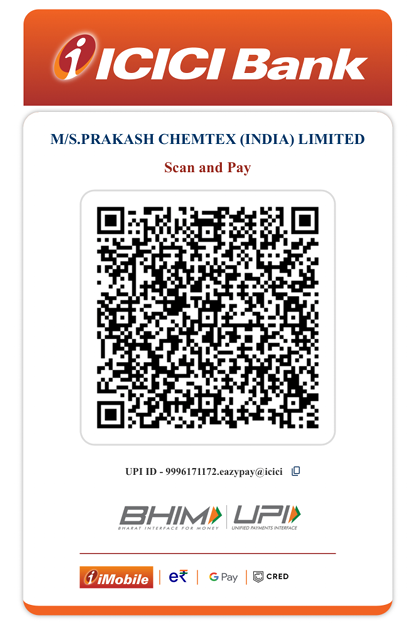 ICICI Bank QR — Prakash Chemtex (India) Limited